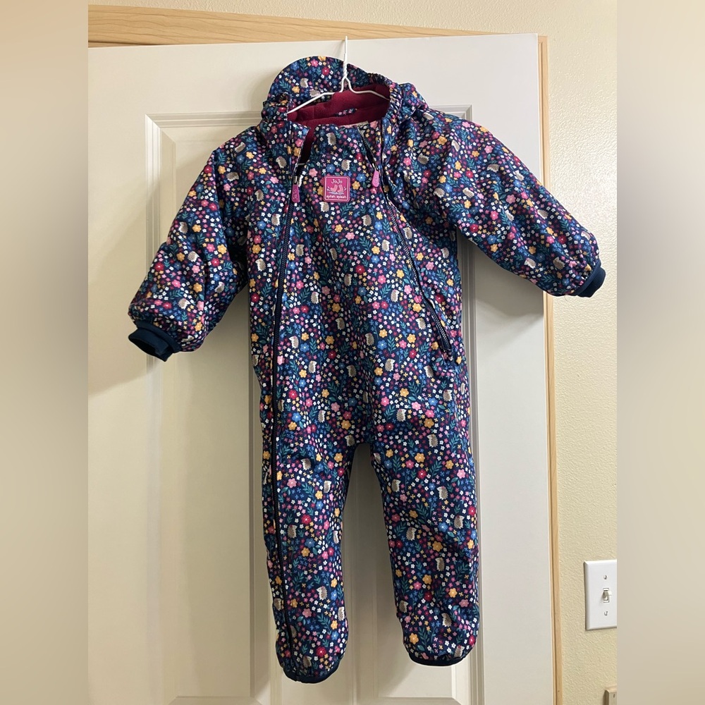 Jojo Maman Bébé Fleece Lined Puddlesuit, 18-24 months